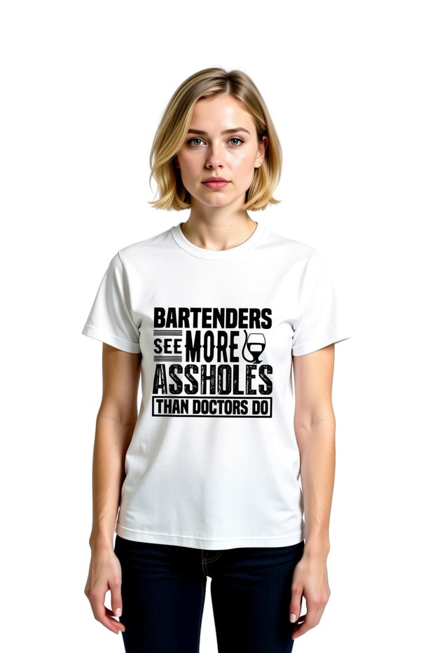 Women's Barista Profession Life Humorous Printed Short Sleeve Cotton T-Shirt Graphic Pattern Daily Casual Modern