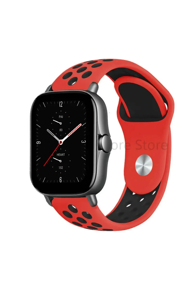 22mm watch band 1 red black 20mm/22mm Watch band For Amazfit GTS 4/GTR 4/3/2 Mini/Pro/stratos/Balanc