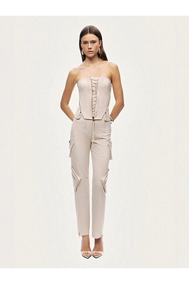 Pocket Detailed Trousers 3508