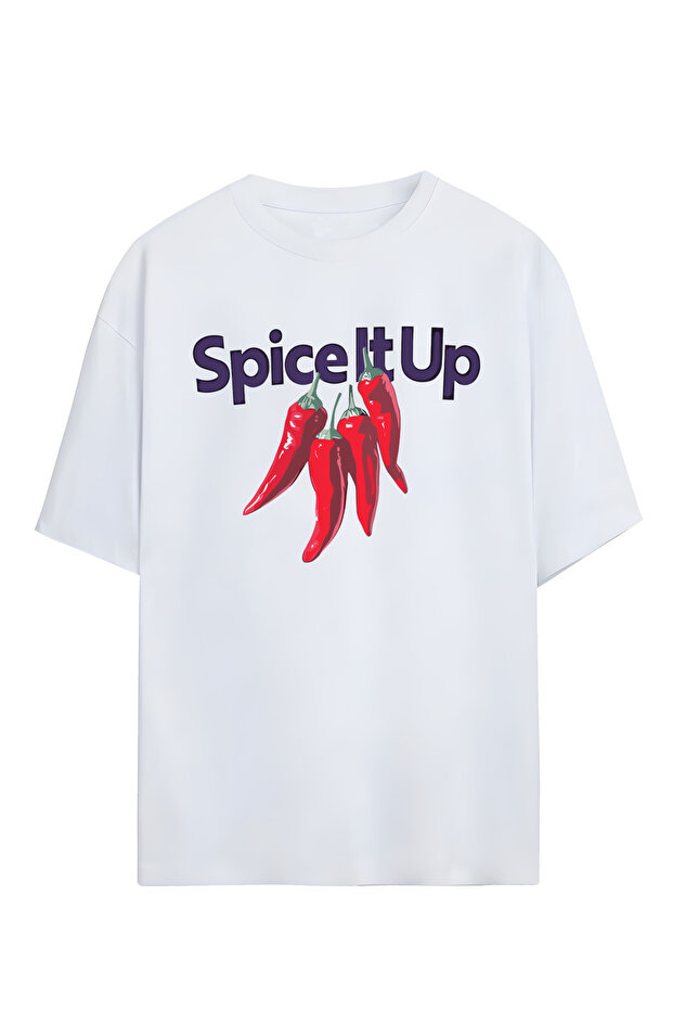 Cool Life Printed Unisex 100% Cotton Oversize T-Shirt