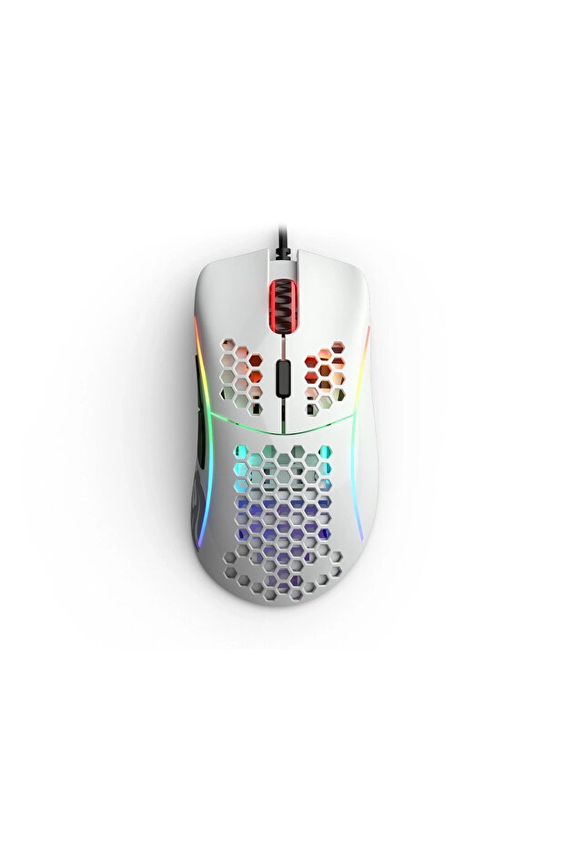 MODEL D GLOSSY WHİTE MOUSE ( Parlak beyaz )
