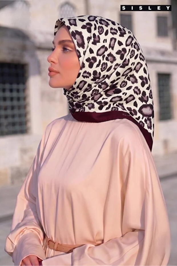 Silk Satin Scarf-Asm2034-18