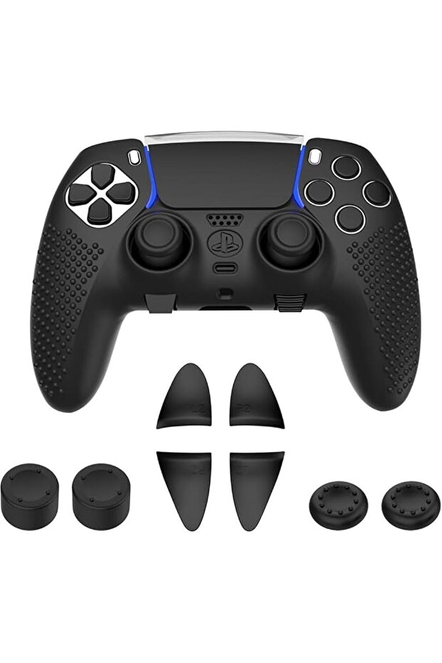 غطاء حماية لوحدة تحكم PS5 Edge، غلاف واقي لوحدة تحكم بلايستيشن 5 إيدج، غلاف لوحدة تحكم PS5