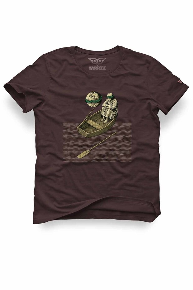 Unisex 100% Cotton Regular Fit Surreal Printed T-Shirt - Passengers Design T-Shirt