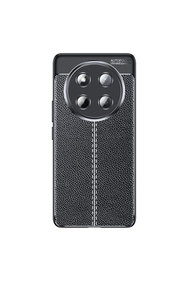 Honor Magic 7 Lite Case Leather Look Silicone with Camera Protection Ultimate Protection