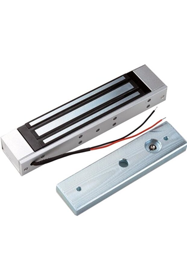 Electromagnetic lock 180kg DC12V fail-safe for single door.