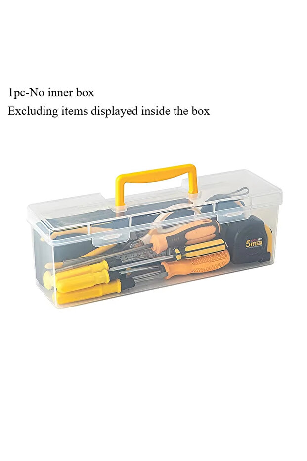Transparent-1pc 1/7pcs Tool Parts Storage Box Set Multi-Compartment Tool Organizer,Sorting Box for S