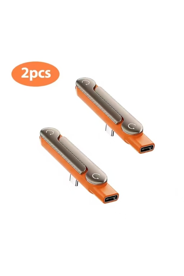 محول طاقة USB-C بقوة 240 واط من 2orange مع حامل قابل للطي مدمج وقدرة على الاستخدام المزدوج للهواتف المحمولة