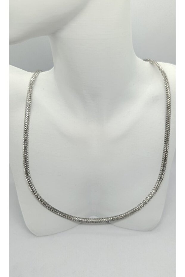 Roman Herringbone Chain Necklace (60 cm)
