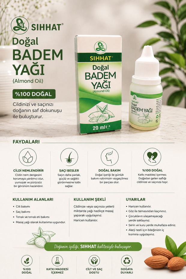 SIHHAT BADEM YAĞI