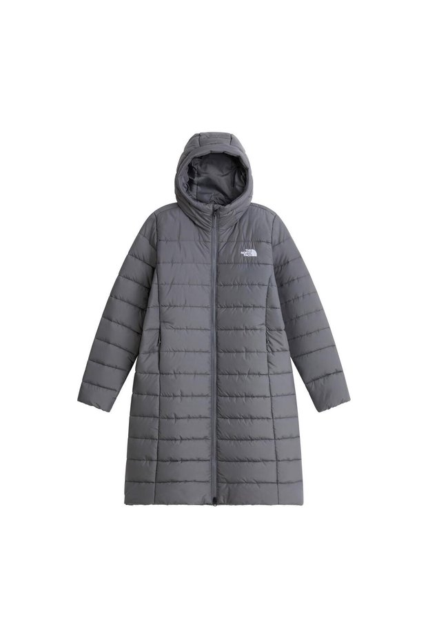 W Aconcagua Hooded Parka Women's Jacket Nf0A8H1A0Uz1 Gray-M