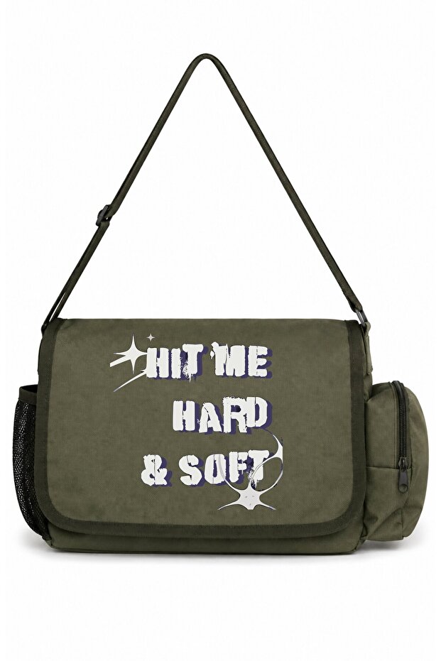 Billie Eilish Singer Printed Unisex School, Sports, Office Multi-Purpose Messenger Bag