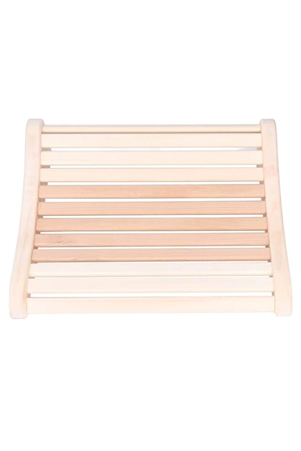 Wooden Sauna Pillow Headrest Support Relaxing Comfortable Compact Portable for Home Bathroom or Sauna Eco-friendly Wooden Pillow