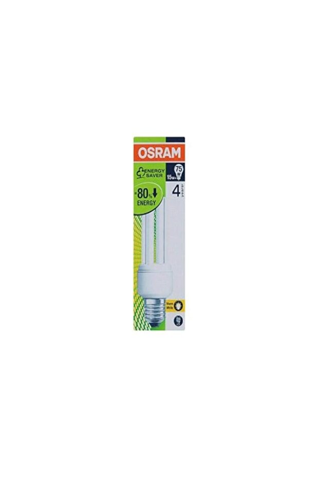 Osram Energy Saving Lamp 3 U 15 W E 27 Warm white