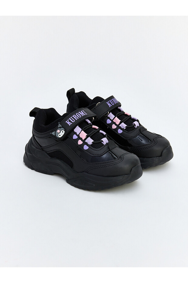 Lcw Steps Black Hello Kitty Printed Girls' Sneakers