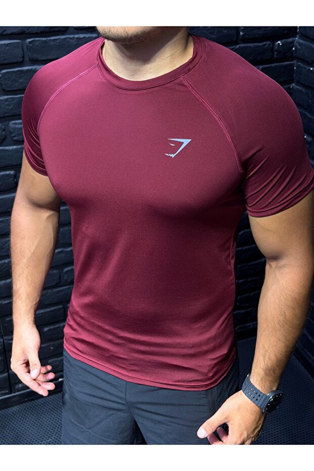 Basic compression t-shirt shark