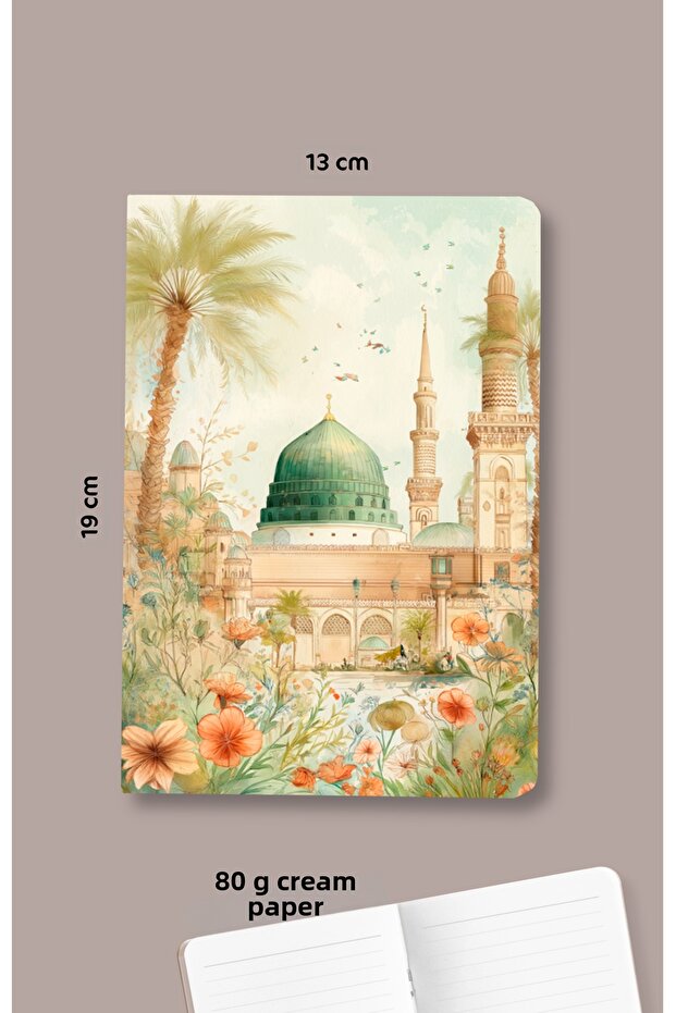 Medina Mosque Nebevi Bag Size Notebook