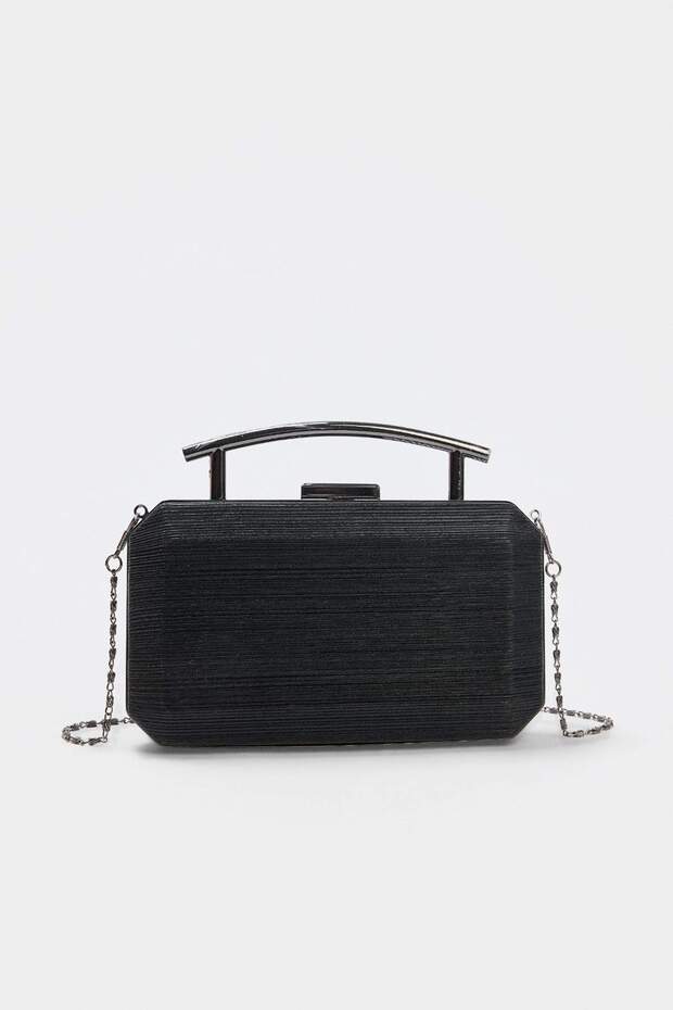 Siyah Kadın Portföy&Clutch Çanta TAKAW27PY00009