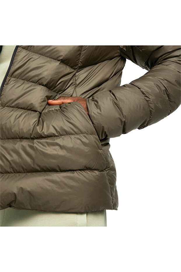 Packlite Hooded Down Erkek Yeşil Günlük Stil Mont 84935562 - 4