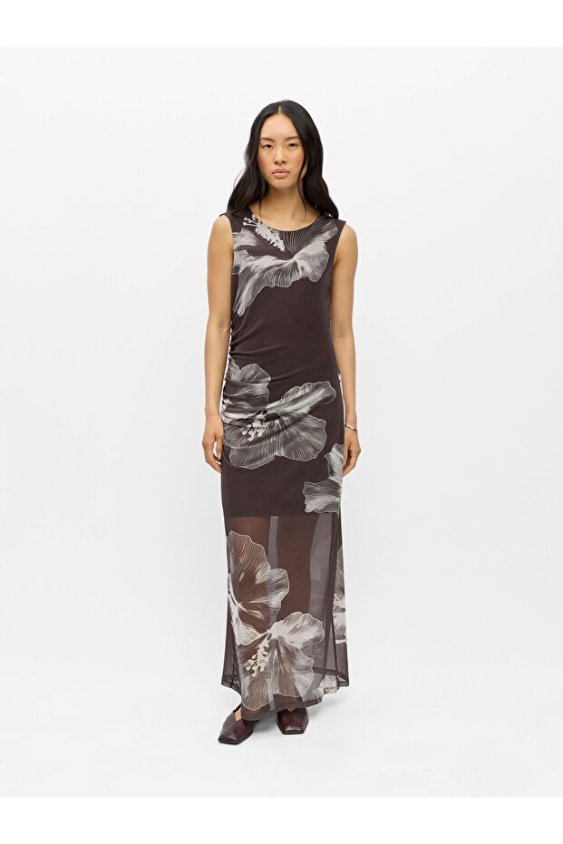 Maxikleid Gerafftes - 1