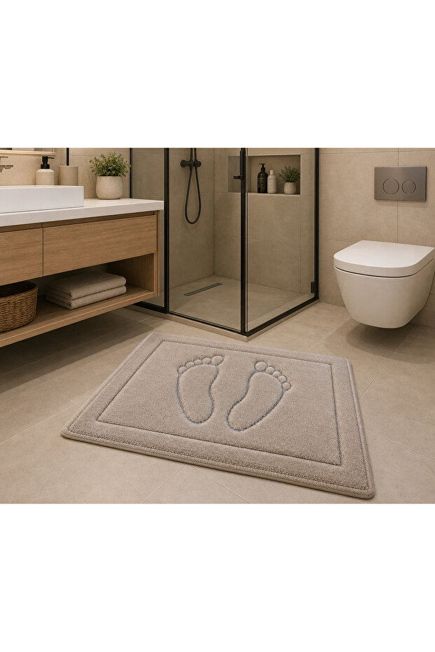 Cotton Foot Mat 40*60 Stone
