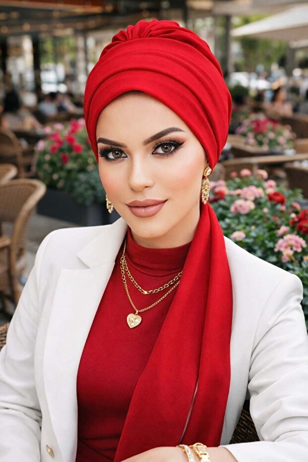 الحجاب الأحمر الحجاب بونيه