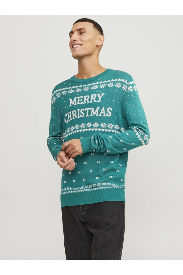 Strickpullover Weihnachts-Strickpullover - 1