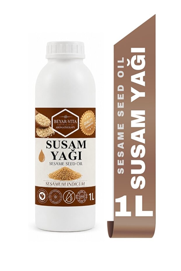 Sesame Oil 1 Liter - Plastic Packaging (Sesame Seed Oil)