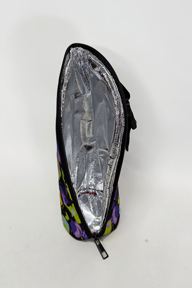 Portable Thermal Beverage - Flask Cover - Thermos Bag - Cooler Cover - Patterned