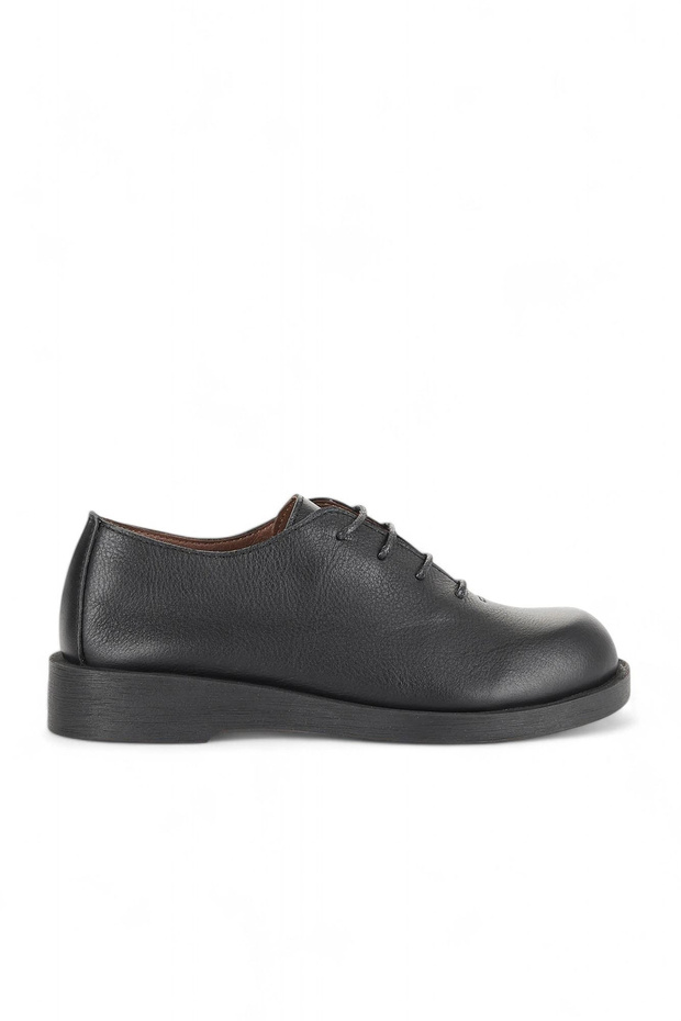 Black Leather Women's Classic Shoes 01Wd2203
