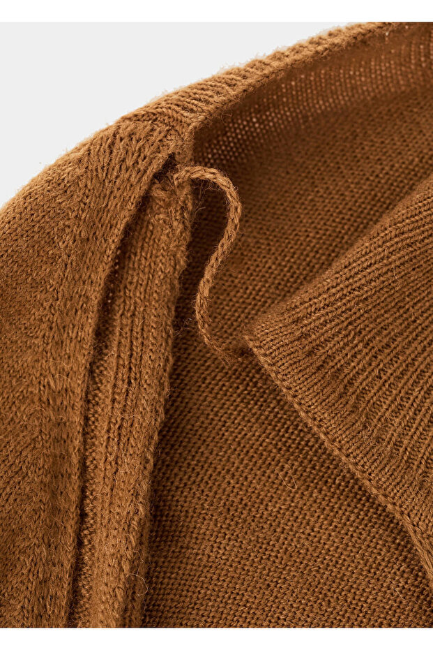 Strickjackenartiger Pullover - 5