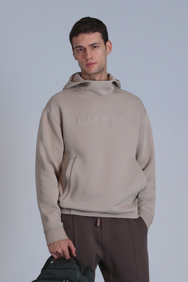 Robust Erkek Sweatshirt Bej - 5