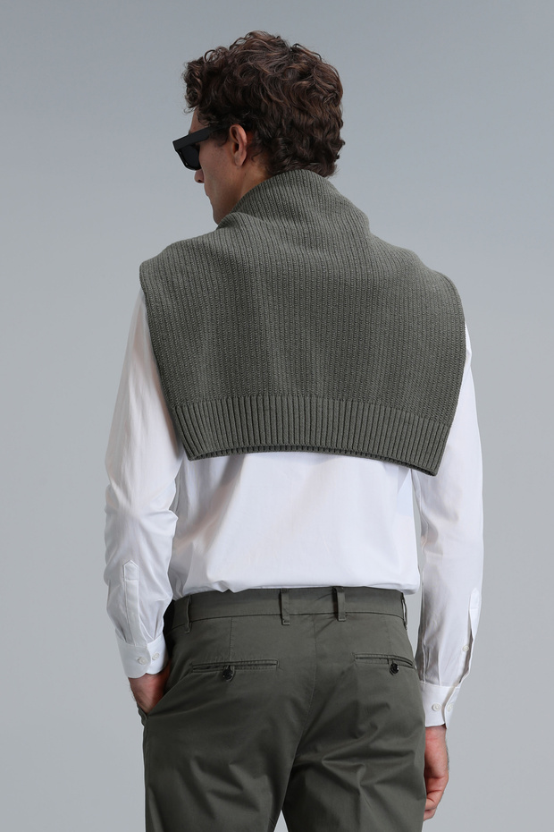 Męska koszulka Mega Basic Comfort Fit, biała - 6