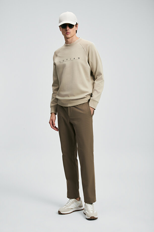 Cooper Erkek Sweatshirt Bej - 5