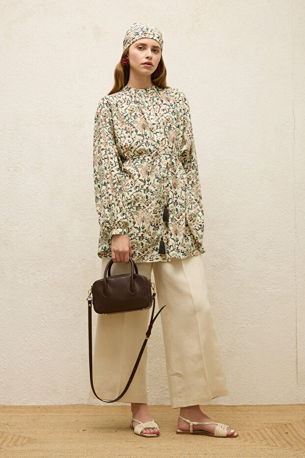Viscose Patterned Tunic Ira - 5