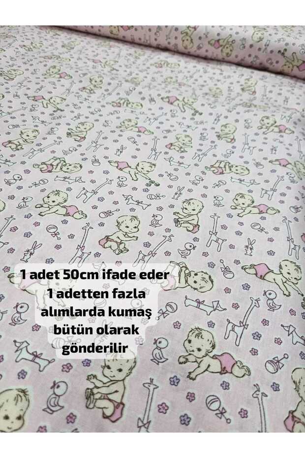 Poplin Fabric (Cotton Baby Pattern 50 X 160)