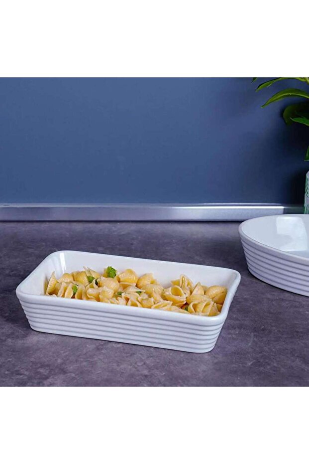 BEKVAM BAKING DISH WHITE 1.25L