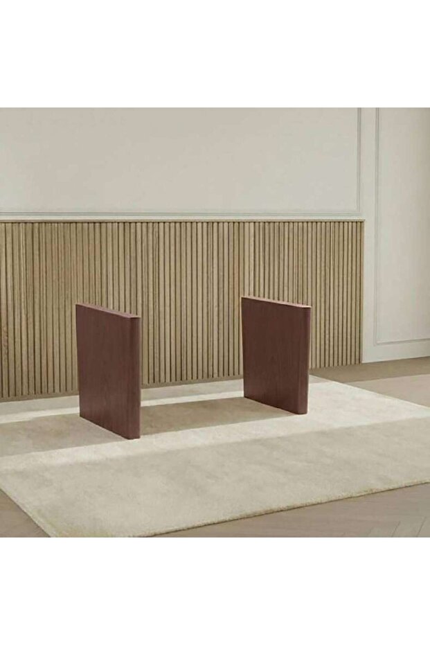 Orion Modular Coffee Table Leg Veneer - Walnut