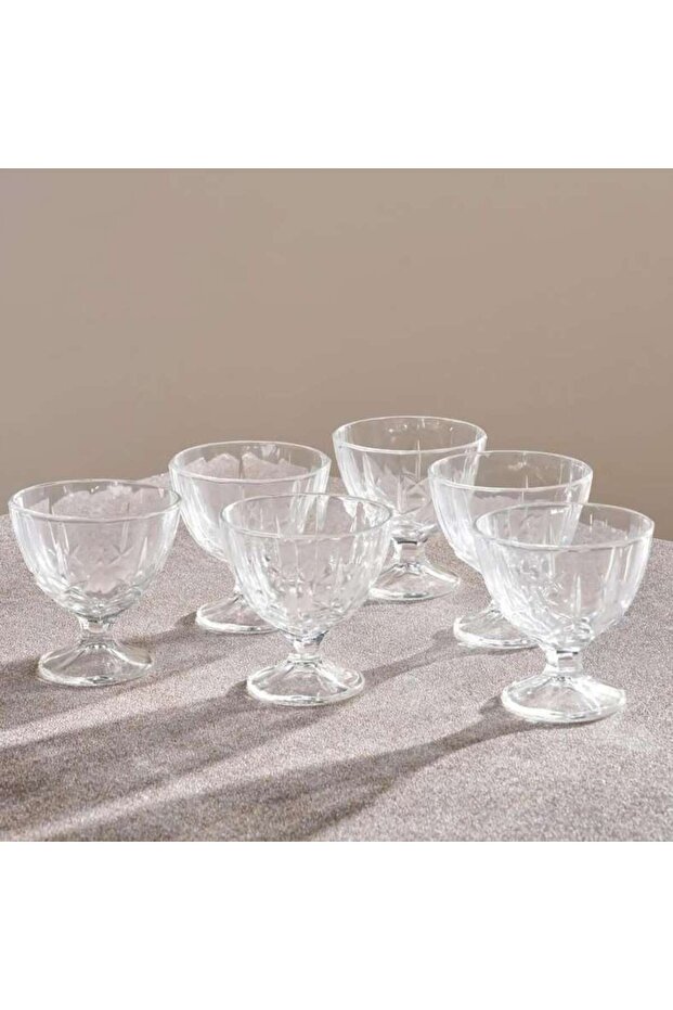 Maldives 6-Piece Ice Cream Sundae 300ml -Clear