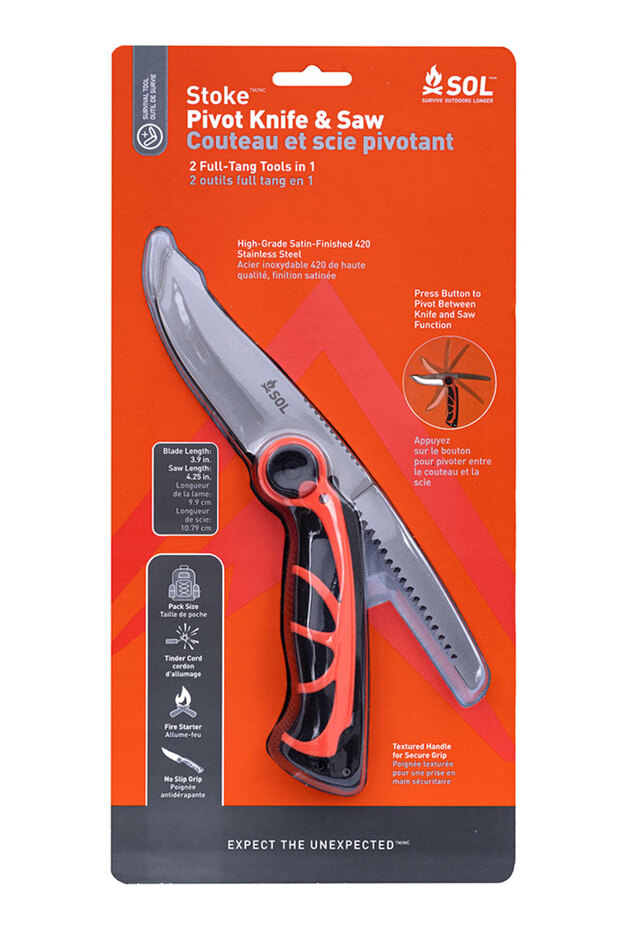 Stoke Pivot Knife & Saw