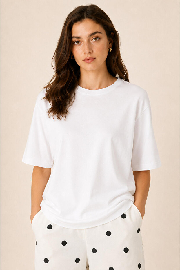 Short sleeve basic t-shirt - 6