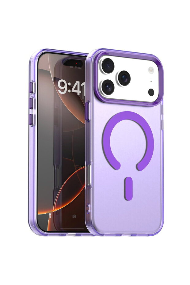 Husă pentru iPhone 17 Pro Max - CandyCase MagSafe - Mov