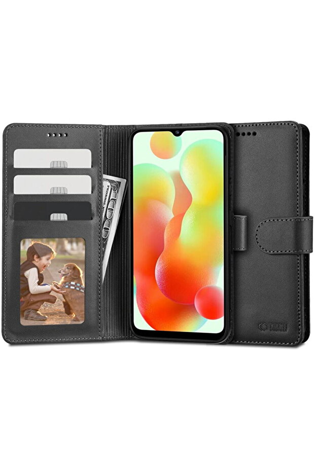 WALLET XIAOMI REDMI 12C BLACK - 1