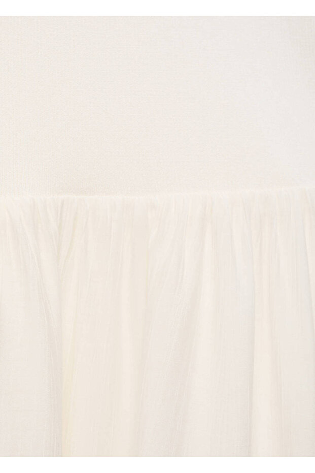 Rochie tricotată asimetrică - 5