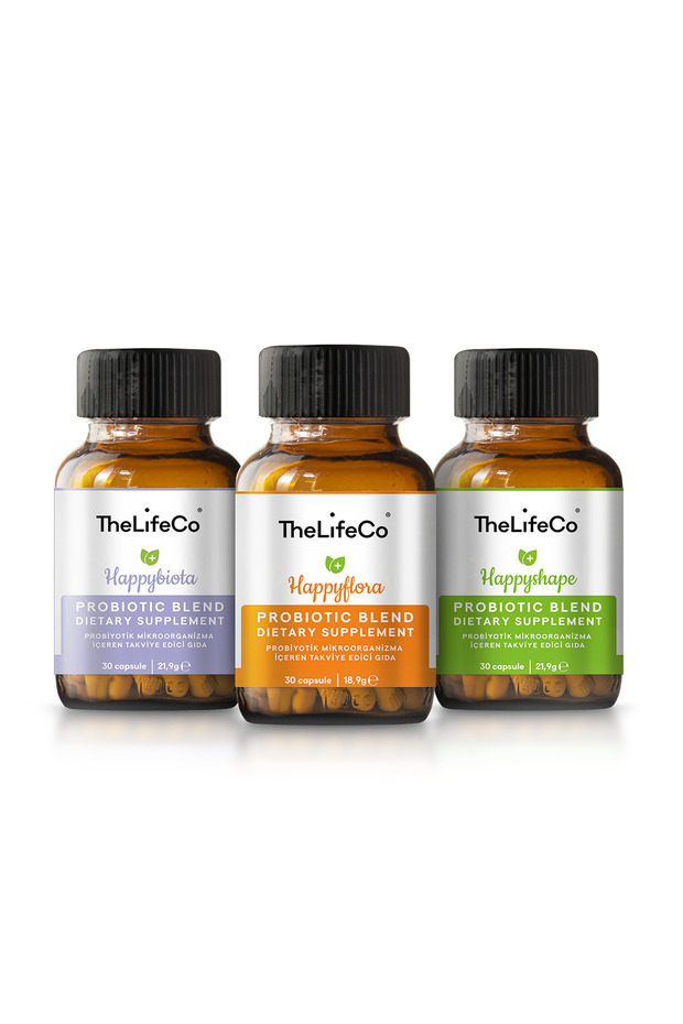 3-Month Probiotic Package (Happyshape, Happyflora, Happybiota)
