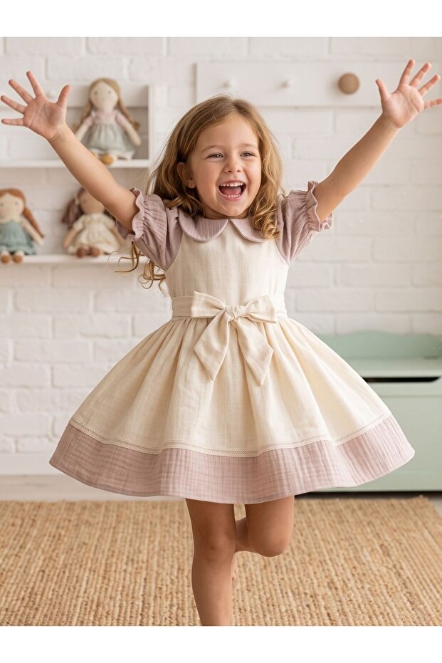 Dress with Bow Detail