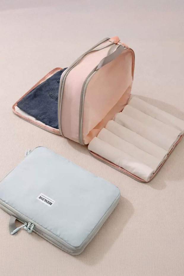 Bellows Organizer Pink 30 X 40 X 10 cm - 3