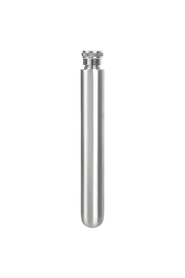 1.5oz-1pc Stainless Steel Tubular Flasks 1.5oz Portable Wine Whiskey Bottle Discreet Drinking Cylind