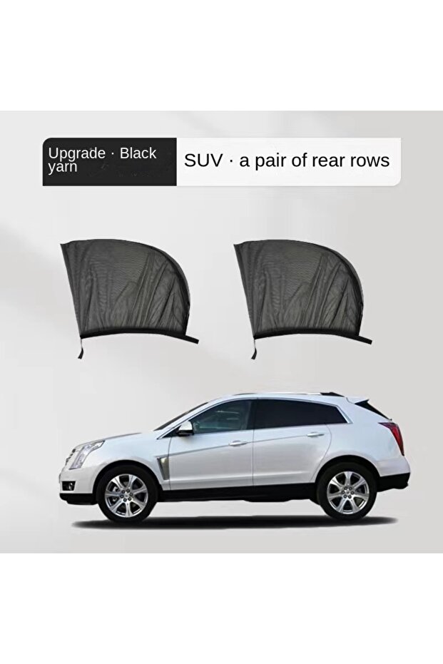 SUV rear window2pc 2pcs Car Rear Side Window Sunshade UV Protect Shield Mesh Prevent Mosquito Sunshi