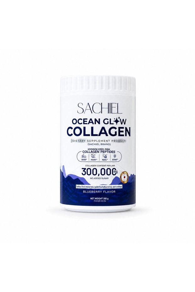 Ocean Glow Japanese Marine Collagen 300,000mg | Hydrolyzed Fish Collagen Peptides